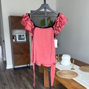 For Love & Lemons open back top